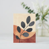 Organische geometrie #118 briefkaart (Staand voorkant)