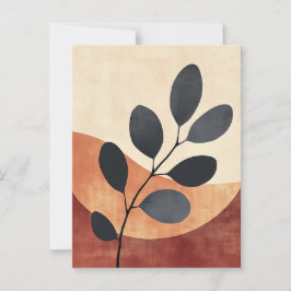 Organische geometrie #118 briefkaart