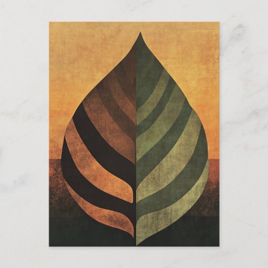 Organische geometrie #120 briefkaart (Voorkant)