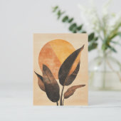 Organische geometrie #123 briefkaart (Staand voorkant)