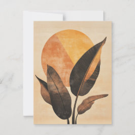 Organische geometrie #123 briefkaart