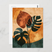 Organische geometrie #125 briefkaart (Voorkant / Achterkant)