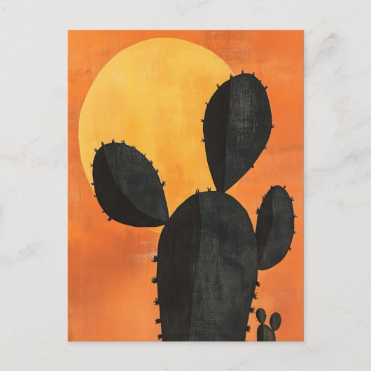 Organische geometrie #127 briefkaart (Voorkant)