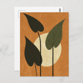 Organische geometrie #131" briefkaart (Voorkant / Achterkant)