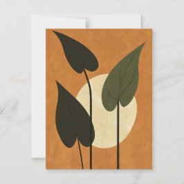 Organische geometrie #131" briefkaart