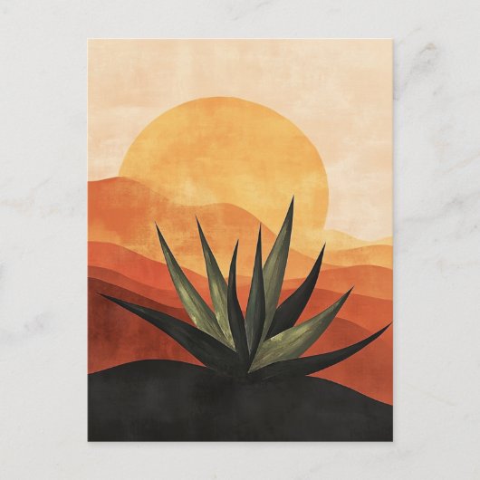 Organische geometrie #132 briefkaart (Voorkant)