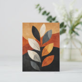 Organische geometrie #133 briefkaart (Staand voorkant)