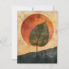 Organische geometrie #134 briefkaart