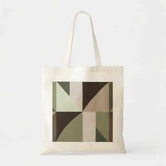 organische geometrie-Canvas tas