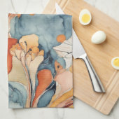 Organische Geometrie Symfonie Liefhebber V3 Theedoek (Quarter Fold)