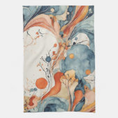 Organische Geometrie Symfonie Liefhebber V3 Theedoek (Verticaal)