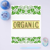 Organische Gezegde Flyer Sjabloon (Enkel)