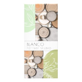 Organische Groenen Creative Marketing Rack Kaart (Voorkant)