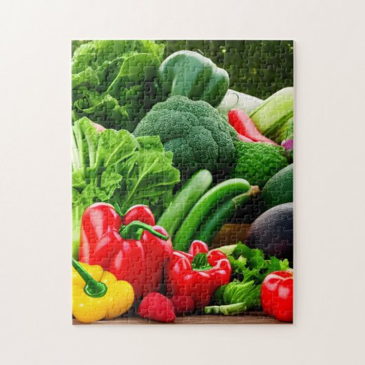 Organische groenten en fruit Jigzaag Puzzle Legpuzzel (Verticaal)