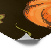 Organische groenten van boerderij, naadloos met ee poster (Hoek)