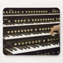 Organische handboeken mousepad