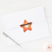 Organische Life Star-Sticker Ster Sticker (Envelop)