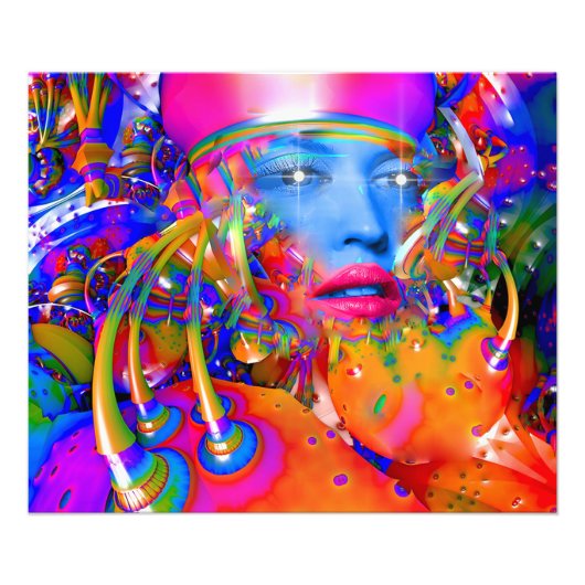 Organische Machine Foto Afdruk (Voorkant)