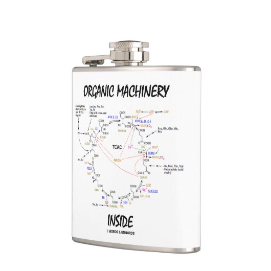 Organische Machines binnen (Cyclus Krebs) Heupfles (Links)