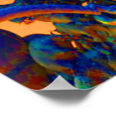 Organische Medusa Poster (Hoek)