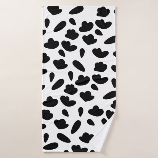  organische naadloze abstracte achtergrond, bota badhanddoek (Badhanddoek)