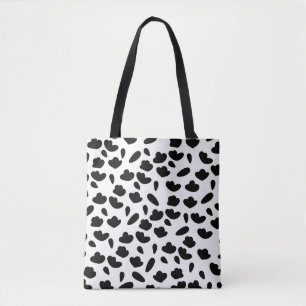 organische naadloze abstracte achtergrond, bota tote bag