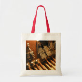 Organische pedaaltas tote bag (Voorkant)