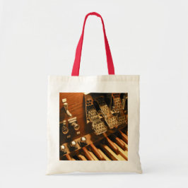Organische pedaaltas tote bag