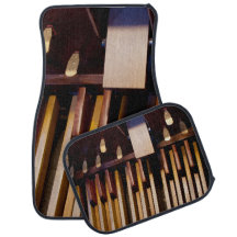 Organische pedalen met volledige set matten