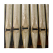 Organische pijpen tegeltje (Voorkant)