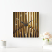 Organische pijpen, vierkante klok (Huis)