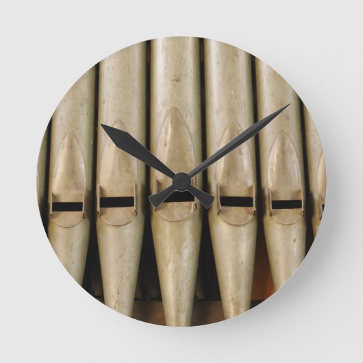 Organische pijpenklok ronde klok (Voorkant)