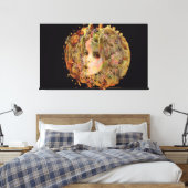 Organische Planeet Canvas Afdruk (Insitu (Slaapkamer))