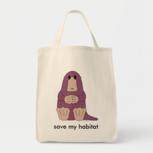 organische platypuskruidzak tote bag