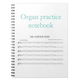 Organische praktijknotitie voor organisatoren notitieboek