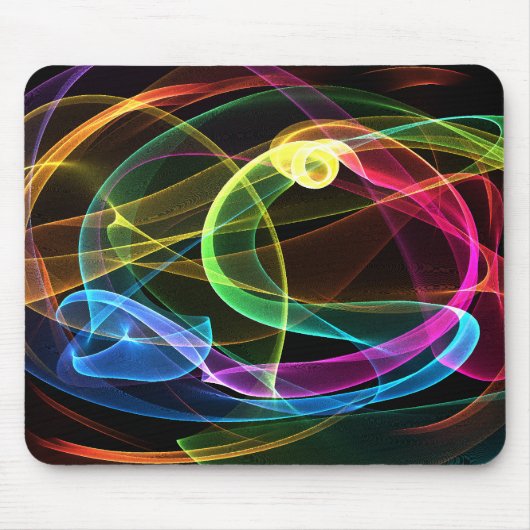 Organische regenboog muismat (Voorkant)