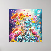 Organische Robot Canvas Afdruk (Voorkant)