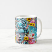 Organische Robot Koffiemok (Voorkant rechts)