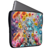 Organische Robot Laptop Sleeve (Voorkant Rechts)