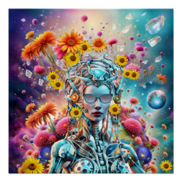 Organische Robot Perfect Poster