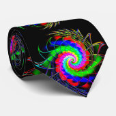 Organische spiraal stropdas (Opgerold)