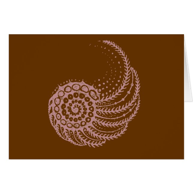 Organische spiraalroze (Voorkant Horizontaal)