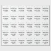 Organische stemmen zeggen moet spelen cadeaupapier (Vlak)