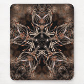 organische ster Mousepad Muismat (Voorkant)