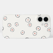 Organische Stippen Abstract Boho Stof Roze Case-Mate iPhone Case (Achterkant (horizontaal))