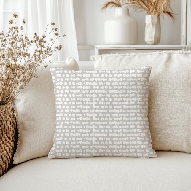 Organische Stippen Markeerpatroon Kussen (Creator heeft geüpload)