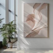 "Organische stromen" | Dynamische vormen Kunst Poster