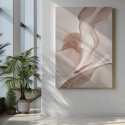 "Organische stromen" | Dynamische vormen Kunst Poster