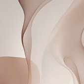 "Organische stromen" | Dynamische vormen Kunst Poster