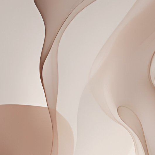 "Organische stromen" | Dynamische vormen Kunst Poster